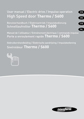 Novoferm Thermo S600 User Manual