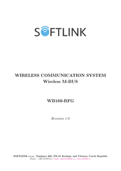 SOFTLINK WB169-RFG Manual