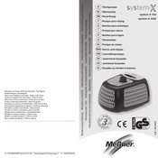 Mebner system-X 750 Operating Instructions Manual