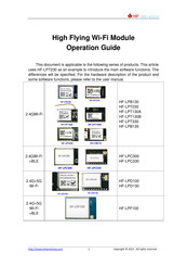 HF HF-LPD100 Operation Manual