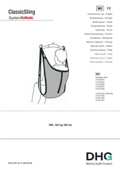 DHG SystemRoMedic ClassicSling Instructions For Use Manual