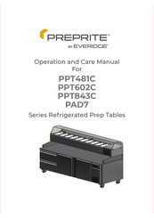 Everidge PREPRITE PPT481C-4823 Operation And Care Manual