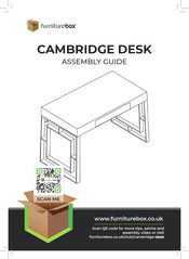 Furniturebox CAMBRIDGE DESK Assembly Manual
