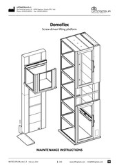LIFTINGITALIA DomoFlex Maintenance Instruction