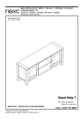 Next MALVERN DOVE 681644 Assembly Instructions Manual