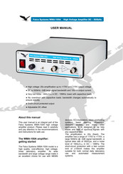 Falco Systems WMA-100A User Manual