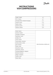 Danfoss VSH Series Instructions Manual
