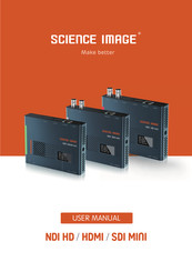Science Image SDI MINI User Manual