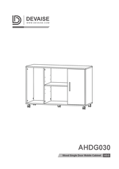 DEVAISE AHDG030 Assembly Instructions Manual