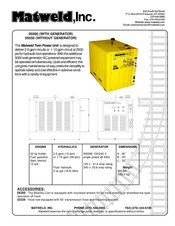 Matweld 05550 Manual