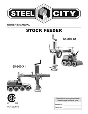Steel City 65-500 X1 Owner's Manual