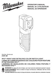 Milwaukee M12 2127-20 Operator's Manual