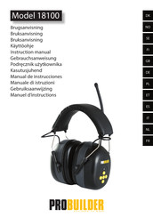 Probuilder Kapselgehörschutz 18100 Mit Radio – S Produktbild-Vorschau 2