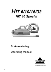 Habegger HIT-10 Operating Manual