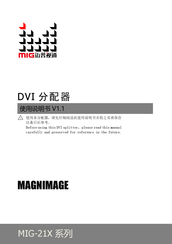 MIG MAGNIMAGE MIG-21X Series User Manual