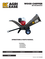 BE Ag & Industrial BE-WCGR4R13 Operations & Parts Manual