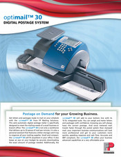Francotyp-Postalia optimail 30 Quick Start Manual