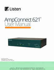 Listen AmpConnect621 User Manual
