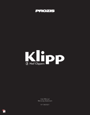 PROZIS Klipp User Manual