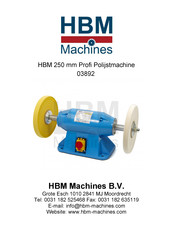 HBM Machines PMS 200 User Manual