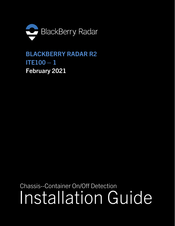Blackberry ITE100-1 Installation Manual