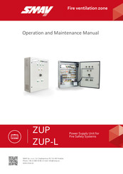 SMAY ZUP Operation And Maintenance Manual