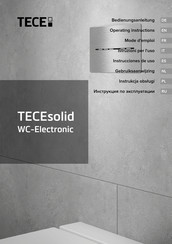 TECE solid Operating Instructions Manual
