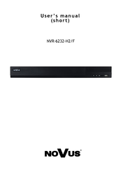 Novus NVR-6232-H2/F User Manual