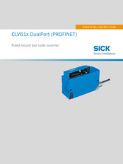 SICK CLV615 Operating Instructions Manual