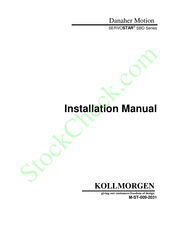 Kollmorgen M-ST-009-2031 Installation Manual