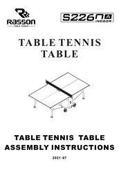 Rasson S2260A Indoor Assembly Instructions Manual