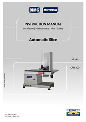 METVISA CFH300220M501 Instruction Manual