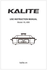KALITE KL-666 Instruction Manual