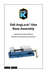 Kurt D40 AngLock Operating Instructions Manual