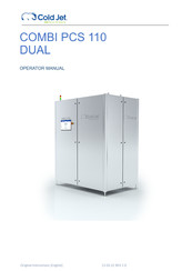 Cold Jet COMBI PCS 110 DUAL Operator's Manual