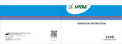 VRN K08B Operation Instruction Manual