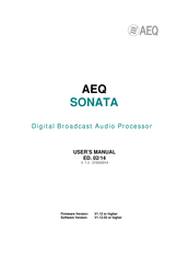 AEQ SONATA User Manual