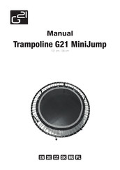 G21 Trampoline G21 MiniJump Manual