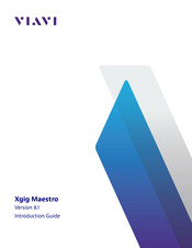 Viavi Xgig Maestro Introduction Manual