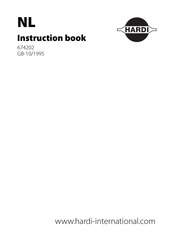 Hardi NL Series Instruction Book