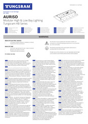 Tungsram HB Series Install Instruction Manual