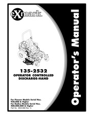 Exmark 135-2532 Operator's Manual