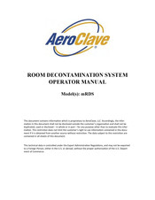 AeroClave mRDS Operator's Manual