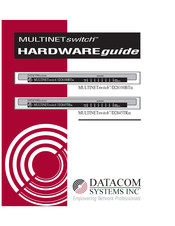 Datacom Systems MULTINETswitch D2845TRSL Hardware Manual