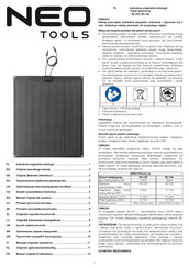 NEO TOOLS 90-143 Original Manual
