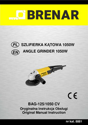 Brenar BAG-125/1050 CV Manual Instruction