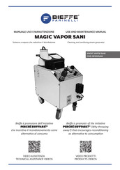 Bieffe MAGIC VAPOR SANI BF009SANI Use And Maintenance Manual