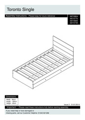 Argos Toronto 697/0804 Assembly Instructions Manual