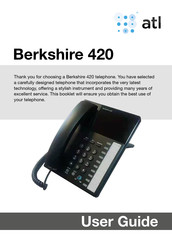 ATL Berkshire 420 User Manual