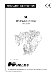 HOLMS SL 2,2 Operator Instructions Manual